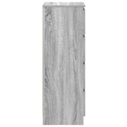 Berkfield Home Sideboard Grey Sonoma 37.5x35x99 cm Engineered Wood - thumbnail 7