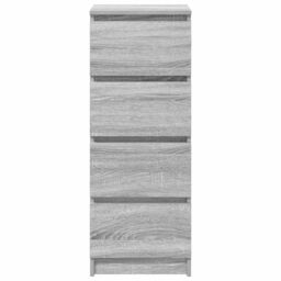 Berkfield Home Sideboard Grey Sonoma 37.5x35x99 cm Engineered Wood - thumbnail 6