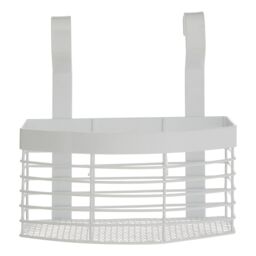 Orsina Sorello Hanging Storage Basket in White - thumbnail 2