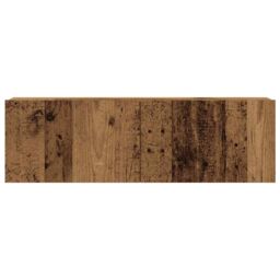 Berkfield Home 3 Piece TV Cabinet Set Wall-mounted Old Wood Engineered Wood - thumbnail 5