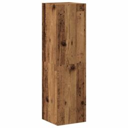 Berkfield Home 3 Piece TV Cabinet Set Wall-mounted Old Wood Engineered Wood - thumbnail 6