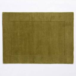 Arthouse Esme Wool Olive Rug 80x150cm in Green - Size: Medium - thumbnail 1