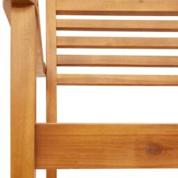 Berkfield Home Garden Chairs 8 pcs 59x55x85 cm Solid Wood Acacia in Brown - Size: 59 x 55 x 85 cm - thumbnail 9