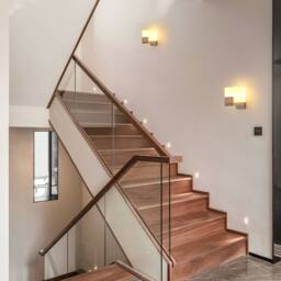COMELY Indoor Led Wall Lights, G9 Vintage Wood Wall Lamp, 3000K/4500K/6000K in Walnut - thumbnail 8