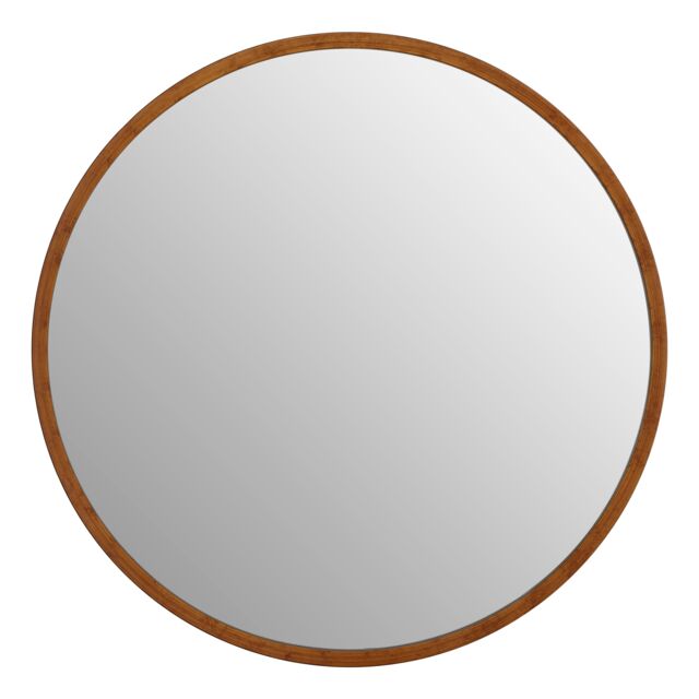 Orsina Saska Antique Gold Finish Wall Mirror - image 1