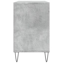 Berkfield Home Shoe Cabinet Concrete Grey 102x36x60 cm Engineered Wood - Size: 102 x 36 x 60 cm - thumbnail 5