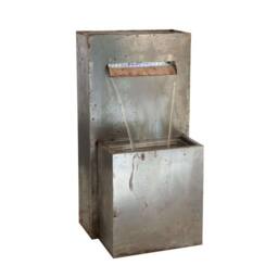 Primrose Planter Water Feature Fountain Cascade Waterfall Corten Steel in Copper - thumbnail 6