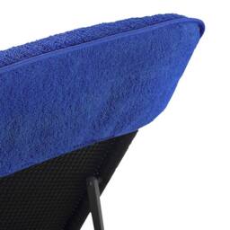 Berkfield Home Beach Towels 4 pcs Royal Blue 60x135 cm Fabric 400 GSM - thumbnail 7