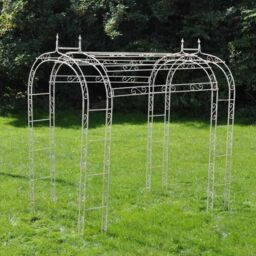 Ascalon Design Ltd FL-DE-LYS Arch Tunnel - L240 x W154 x H240 cm - Cream - thumbnail 2