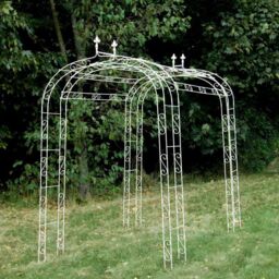 Ascalon Design Ltd FL-DE-LYS Arch Tunnel - L240 x W154 x H240 cm - Cream - thumbnail 1