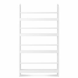 Gr8 Home Wall Mounted Children Bookcase Kids Display Bookshelf Storage Unit Shelving Rack in White - thumbnail 2
