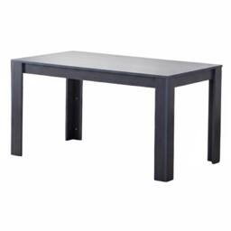 KOSY KOALA Arrow Charcoal Dining Table Set With 4 Faux Leather Dining Chairs in Dark Grey - thumbnail 5