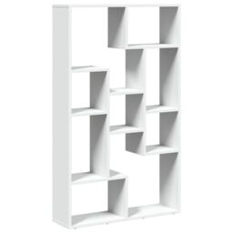 Berkfield Home Bookcase White 72x20x120 cm Engineered Wood - Size: 72 x 20 x 120 cm - thumbnail 2