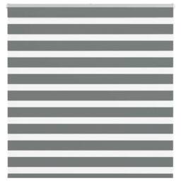 Berkfield Home Elegant Zebra Blind Dark Grey 150x100 cm Fabric Width 145.9 cm Po - thumbnail 2