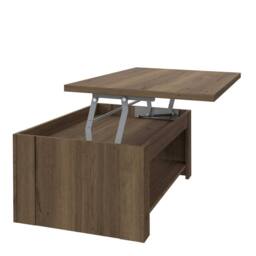 Wyld Haus Fernlight Dark Oak Rising Coffee Table in Natural - thumbnail 5