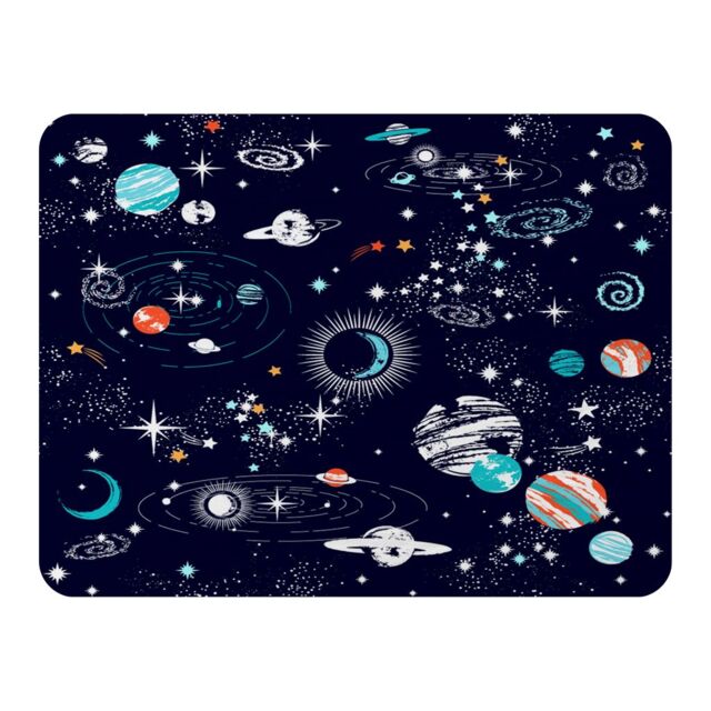 Benjamin Tate Design Space Galaxy Constellation Blanket in Natural - Size: 120 cm x 150 cm - image 1