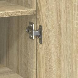 Berkfield Home Highboard Sonoma Oak 50x42.5x185 cm Engineered Wood in Brown - thumbnail 8