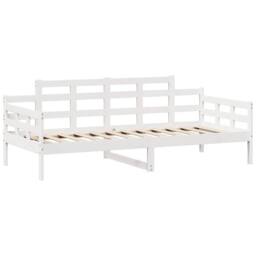 Berkfield Home Daybed with Drawers without Mattress White 90x200 cm Solid Wood - thumbnail 7