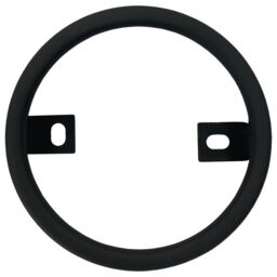 Loops 1x MATT BLACK Round Surface or Flush Under Cabinet Kitchen Light & Driver Kit - Natural White LED - thumbnail 4