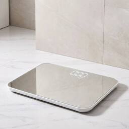FLAVORA New Electronic Scales Home Body Called Accurate Adult in Silver