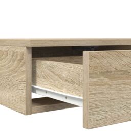 Berkfield Home Bed Drawers Sonoma Oak 100x36.5x16.5 cm Made from Engineered Wood in Brown - thumbnail 9