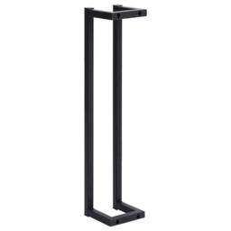 Berkfield Home Towel Rack Black 12.5x12.5x60 cm Iron - thumbnail 4