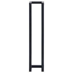 Berkfield Home Towel Rack Black 12.5x12.5x60 cm Iron - thumbnail 3