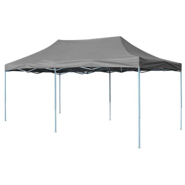 Berkfield Home Folding Pop-up Partytent 3x6 m Anthracite in Black - image 1