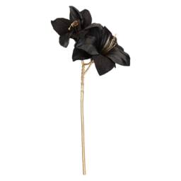 VFM e-Store Christmas Amarylis Spray Decoration 56cm x 22cm Black X 1 - Size: 56 cm x 22 cm