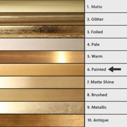 Melody Maison Oval Gold Ornate Wall Mirror 70cm X 56cm - Size: 70 cm X 56 cm - thumbnail 6
