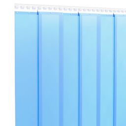 Berkfield Home Door Curtain Blue 200 mmx1.6 mm 25 m PVC - thumbnail 3