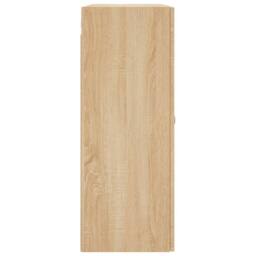 Berkfield Home Wall Mounted Cabinets 2 pcs Sonoma Oak Engineered Wood in Light Tan - thumbnail 7