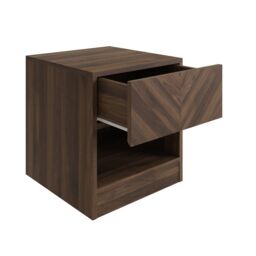 GFW Catania Lamp Table in Walnut - thumbnail 3