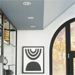 Loops 4 PACK Elegant White & Gold Indoor Ceiling Spotlight - Stylish Homes - thumbnail 3