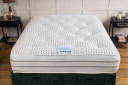 UK Bed Furniture Swansea 2000 Pocket Mattress in White - Size: Single - thumbnail 3