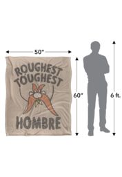 Warner Brothers Looney Tunes Officially Licensed Silky Touch Super Soft Throw Blanket 152 x 127 cm in White - thumbnail 5