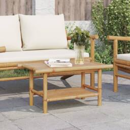 Berkfield Home Coffee Table 70x40x35 cm Bamboo in Brown - Size: 70 x 40 x 35 cm