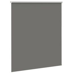 Berkfield Home Roller Blind Blackout Grey 130x175 cm Fabric Width 126.6 cm Polyester - thumbnail 3