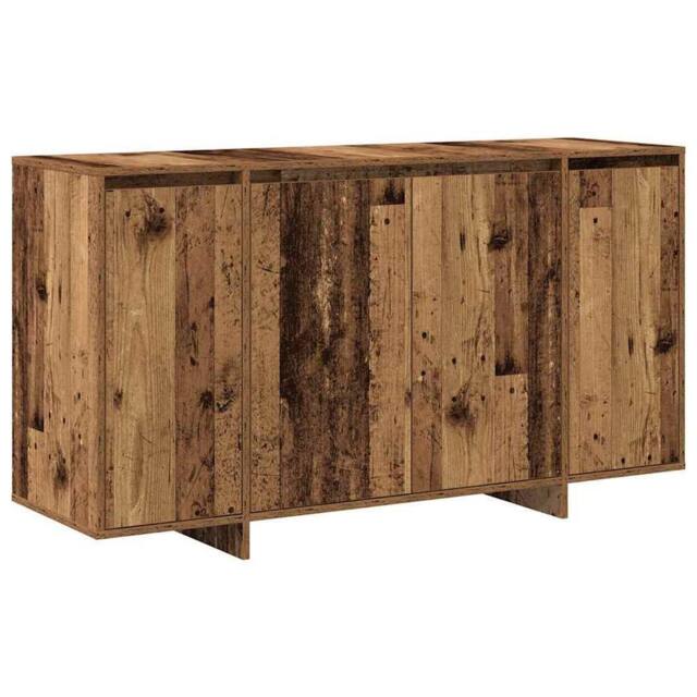 Berkfield Home Old Wood Sideboard Old wood Solid reclaimed wood 135 x 41 x 75 cm in Brown - image 1