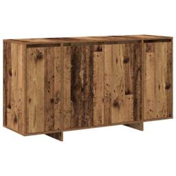 Berkfield Home Old Wood Sideboard Old wood Solid reclaimed wood 135 x 41 x 75 cm in Brown - thumbnail 1