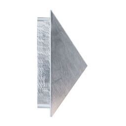 Nordlux Modern Outdoor Wall Light Silver Galvanized steel GU10 Coastal/Marine Safe - Mains Powered, IP54 - thumbnail 2