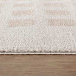 Livabliss Fossay Shag-Washable Beige Brown Green Grey Modern High Pile Rug - Size: 140 cm x 200 cm - thumbnail 7