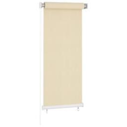 Berkfield Home Outdoor Roller Blind Cream 60x140 cm HDPE