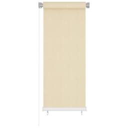 Berkfield Home Outdoor Roller Blind Cream 60x140 cm HDPE - thumbnail 2