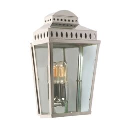 Loops Outdoor IP44 Wall Light Highly Polished Nickel LED E27 100W d01943 in Metallics - thumbnail 1