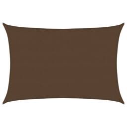 Berkfield Home Sunshade Sail 160 g/m¬≤ Brown 5x6 m HDPE - thumbnail 2