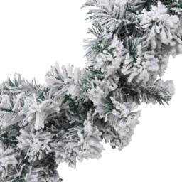 Berkfield Home Stunning Christmas Garland with LED Lights Green 20 m PVC - thumbnail 5