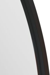 "MirrorOutlet Black Metal Framed Arched Wall Mirror 49"" X 35"" (125CM X 90CM) - Size: 1 Pack" - thumbnail 6