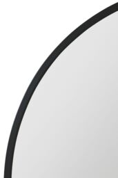 "MirrorOutlet Black Metal Framed Arched Wall Mirror 49"" X 35"" (125CM X 90CM) - Size: 1 Pack" - thumbnail 4