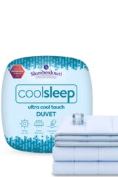 Slumberdown Cool Sleep Ultra Cool Nylon Summer Duvet / Blanket in Blue - Size: Double - thumbnail 9